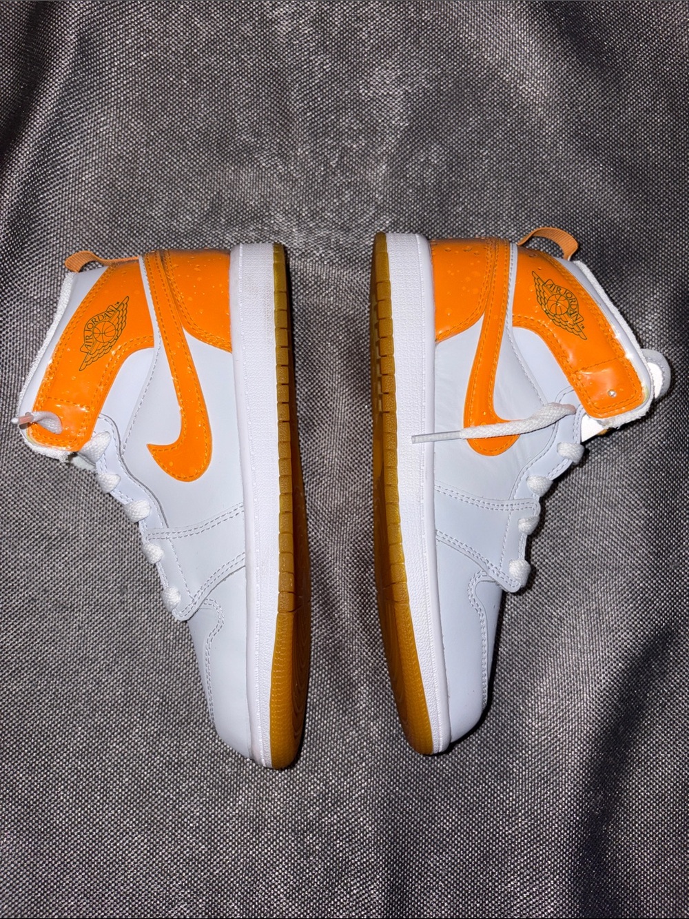 Jordan 1 Mid Se Gatorade Pack Orange size 2Y - Picture 3 of 7